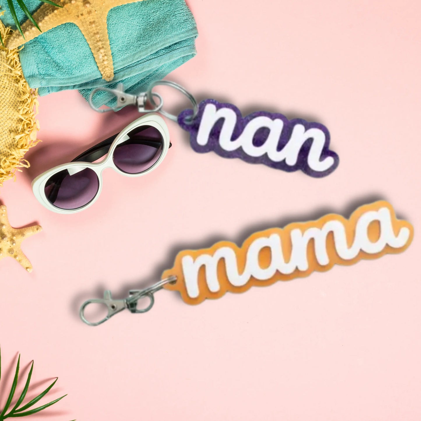 personalized name keychain