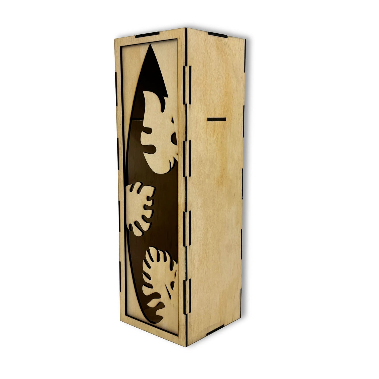 Tropical Feelings - Wooden Wine Box Vibeartz