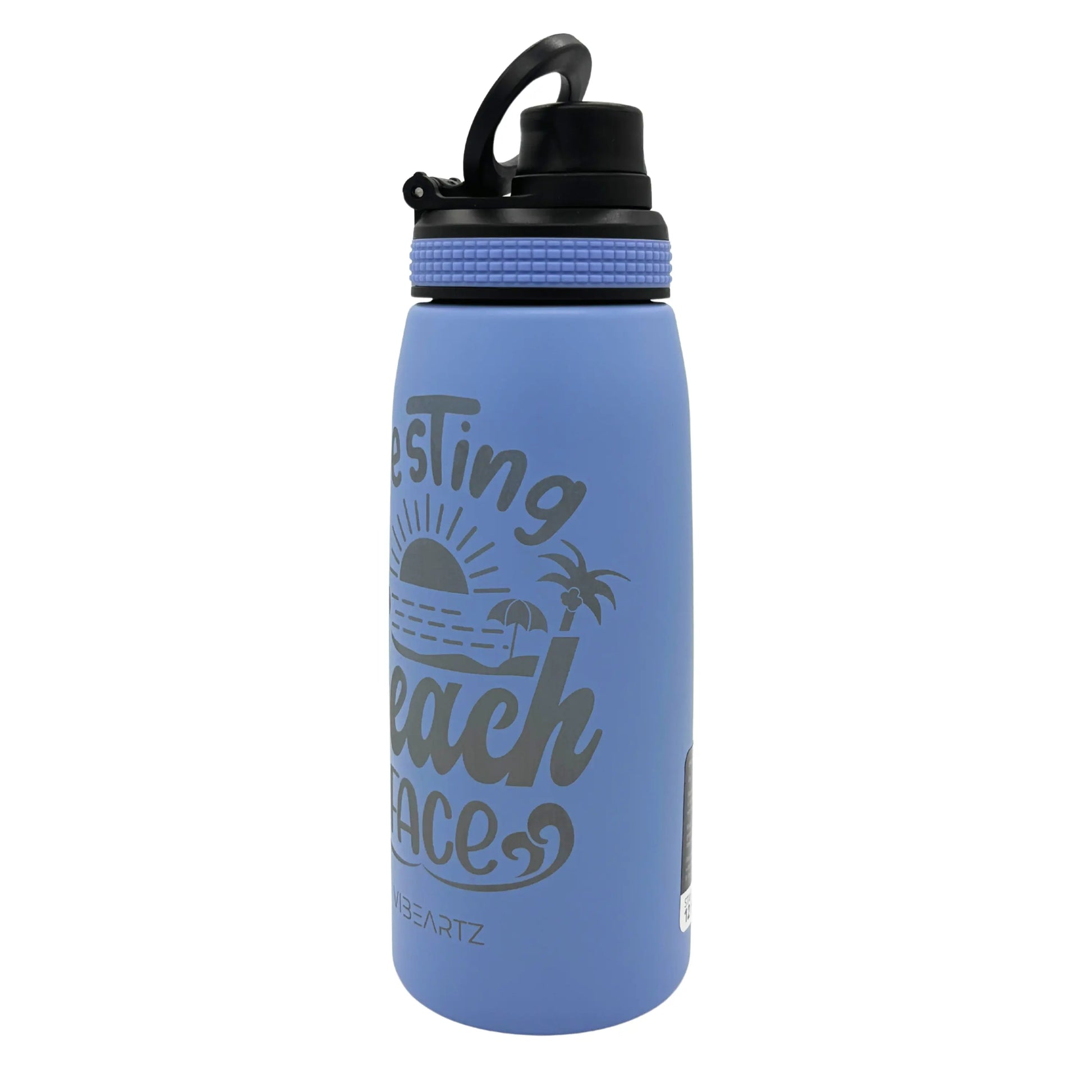 Resting Beach Face - Insulated Water Bottle 780ml Vibeartz