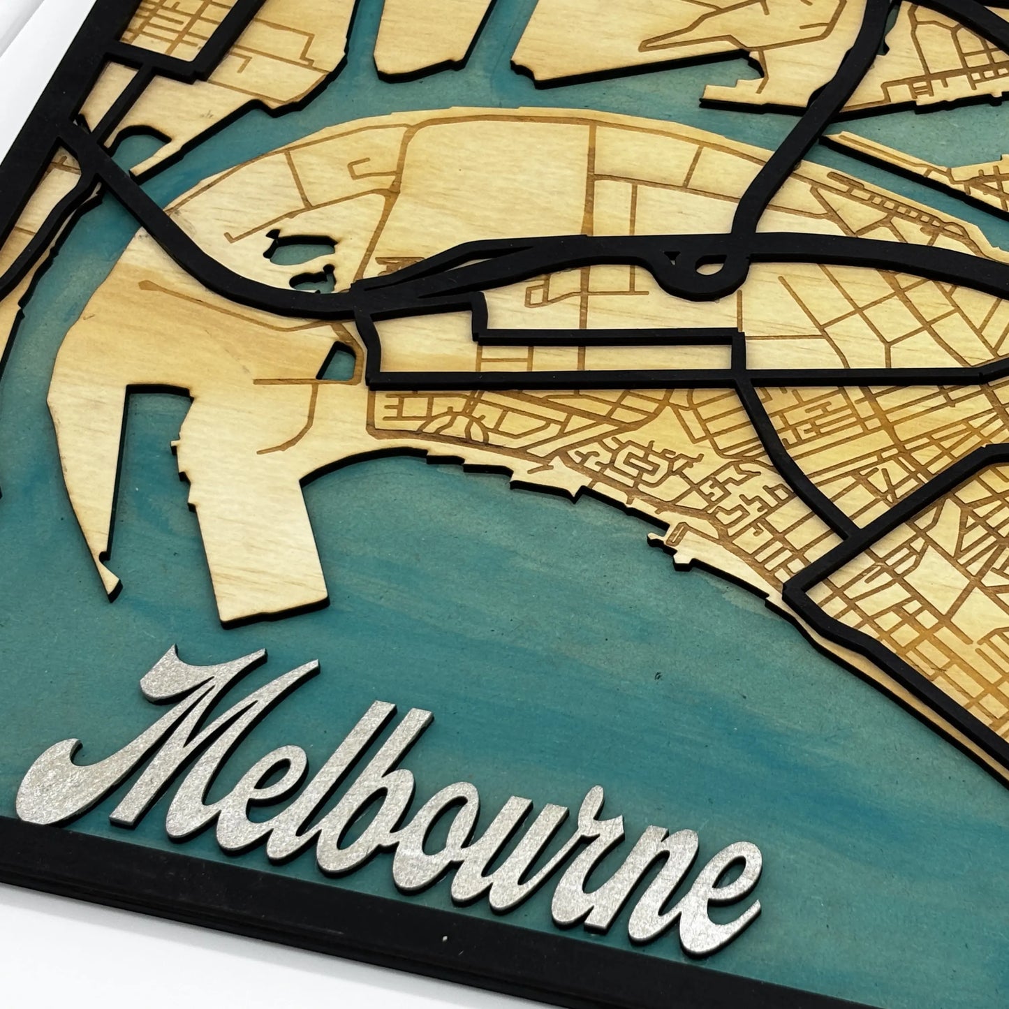 3D Multilayered Map of Melbourne Vibeartz