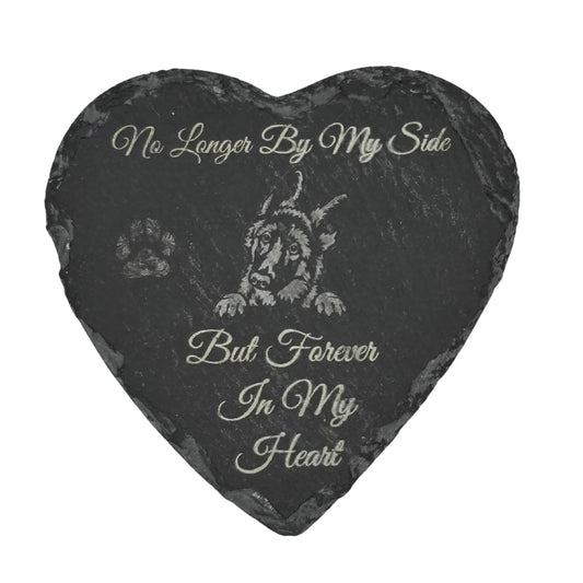 Engraved Slate Pet Memorial Coaster Vibeartz