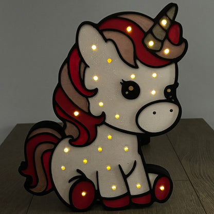 Unicorn - Children's Night Light