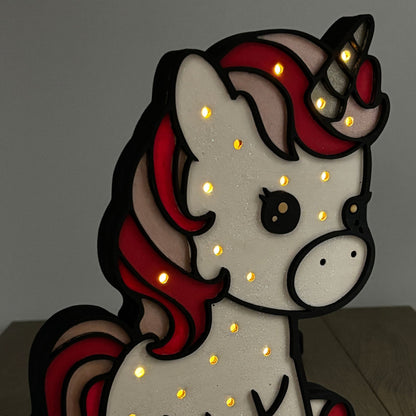 Unicorn - Children's Night Light