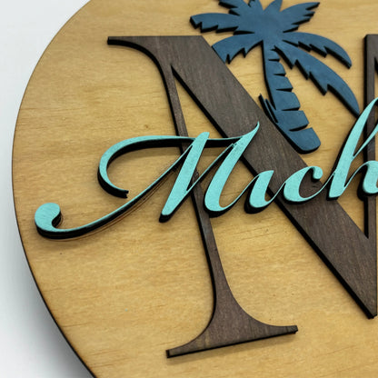 Personalized Wooden Name Sign - Wall Art