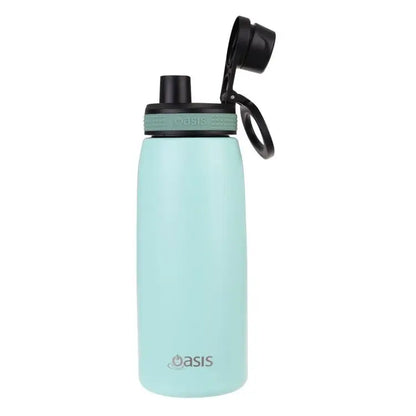 Quirky Chicken 780ml Stainless Steel Drink Bottle – Mint Green Vibeartz