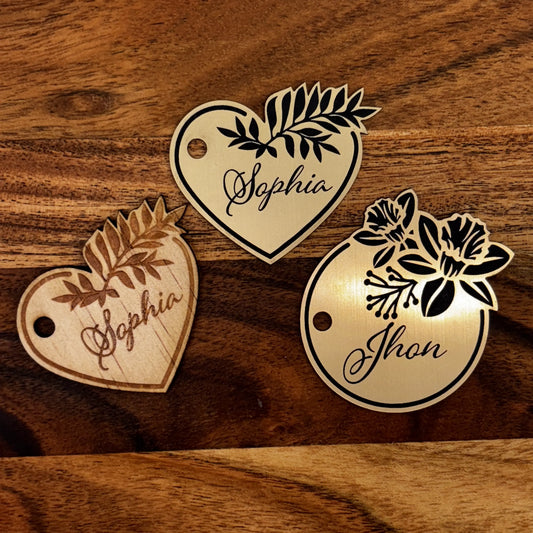 Wedding Place Cards - Elegant Keepsakes for Your Special Day Vibeartz