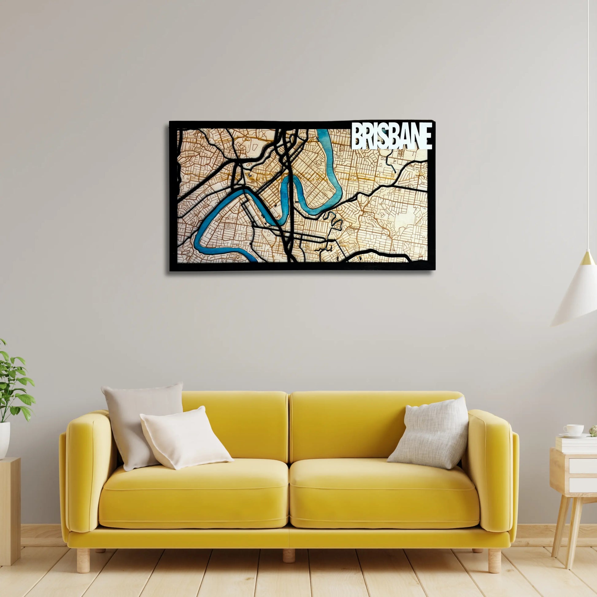 3D Multilayered Map of Brisbane Vibeartz