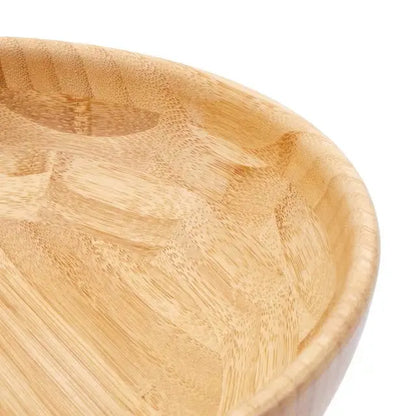 Bamboo Salad Bowl – Elegant and Eco-Friendly Serving Solution Vibeartz