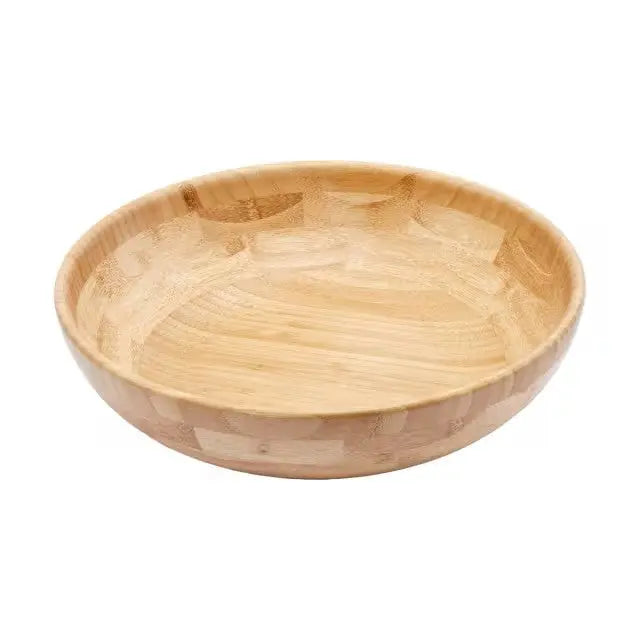 Bamboo Salad Bowl – Elegant and Eco-Friendly Serving Solution Vibeartz