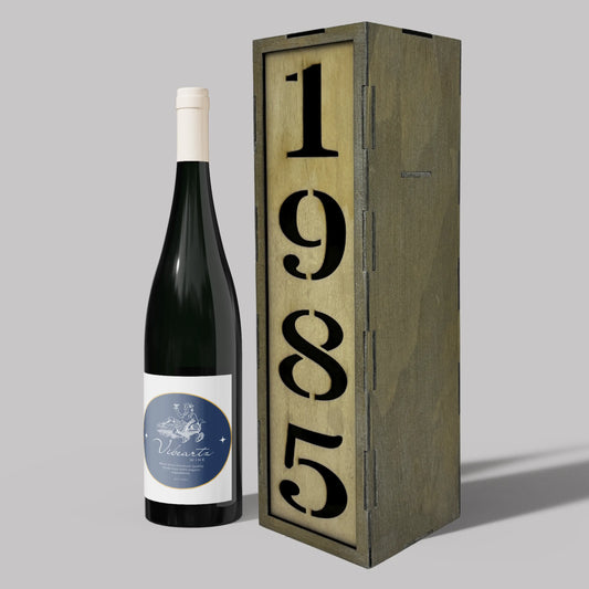 1985 - Wooden Wine Box Vibeartz