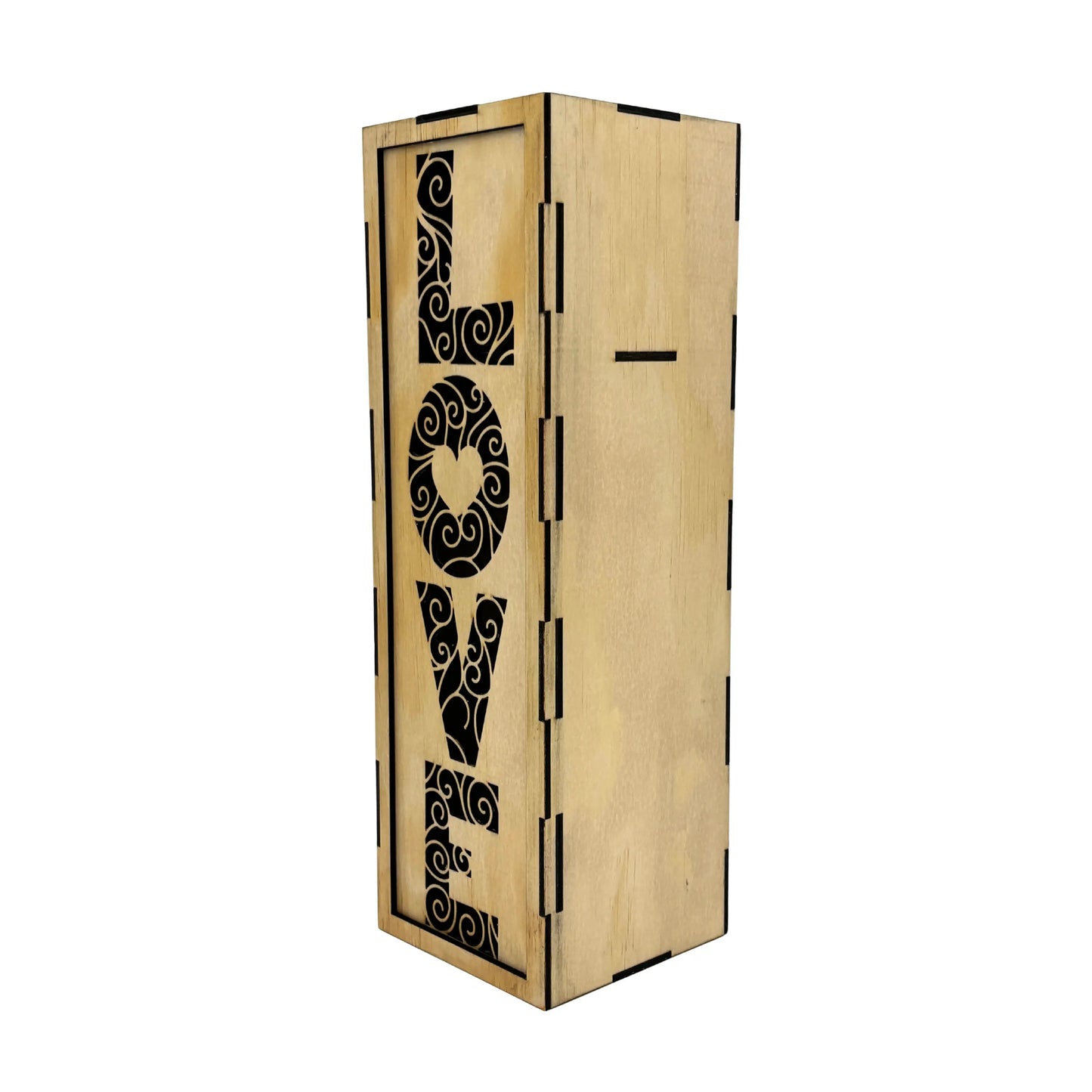 Love Is In The Air - Wooden Wine Box Vibeartz
