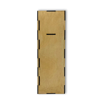 Tropical Feelings - Wooden Wine Box Vibeartz