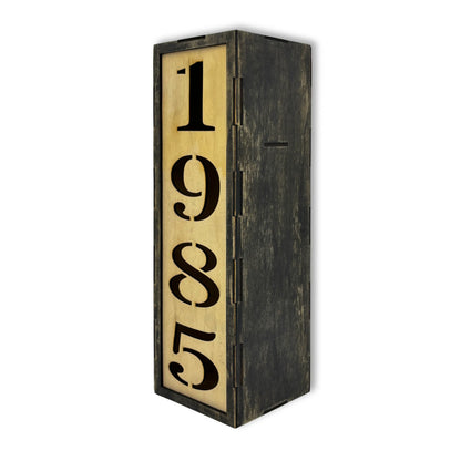 1985 "SPECIAL EDITION" - Wooden Wine Box Vibeartz