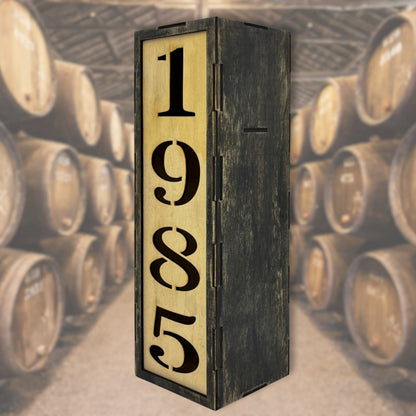 1985 "SPECIAL EDITION" - Wooden Wine Box Vibeartz