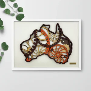 Steampunk Australia Map