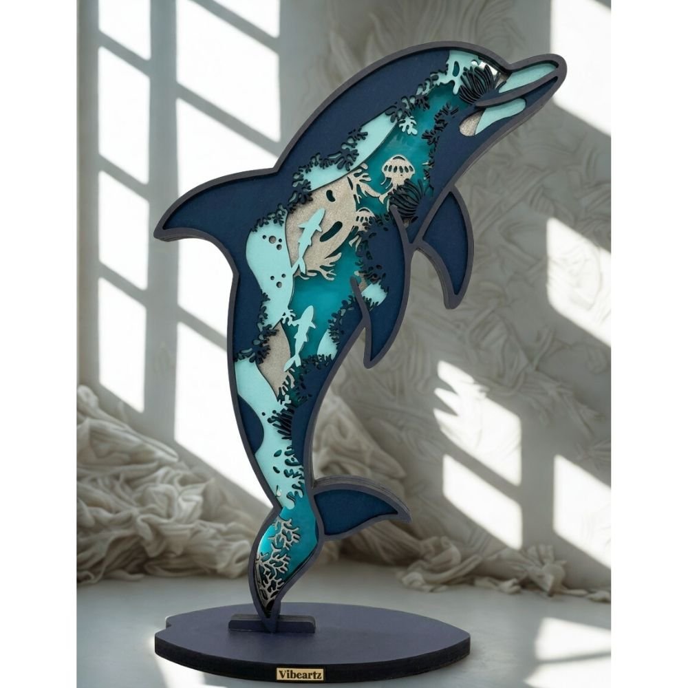 The Dolphin - LED Lamp