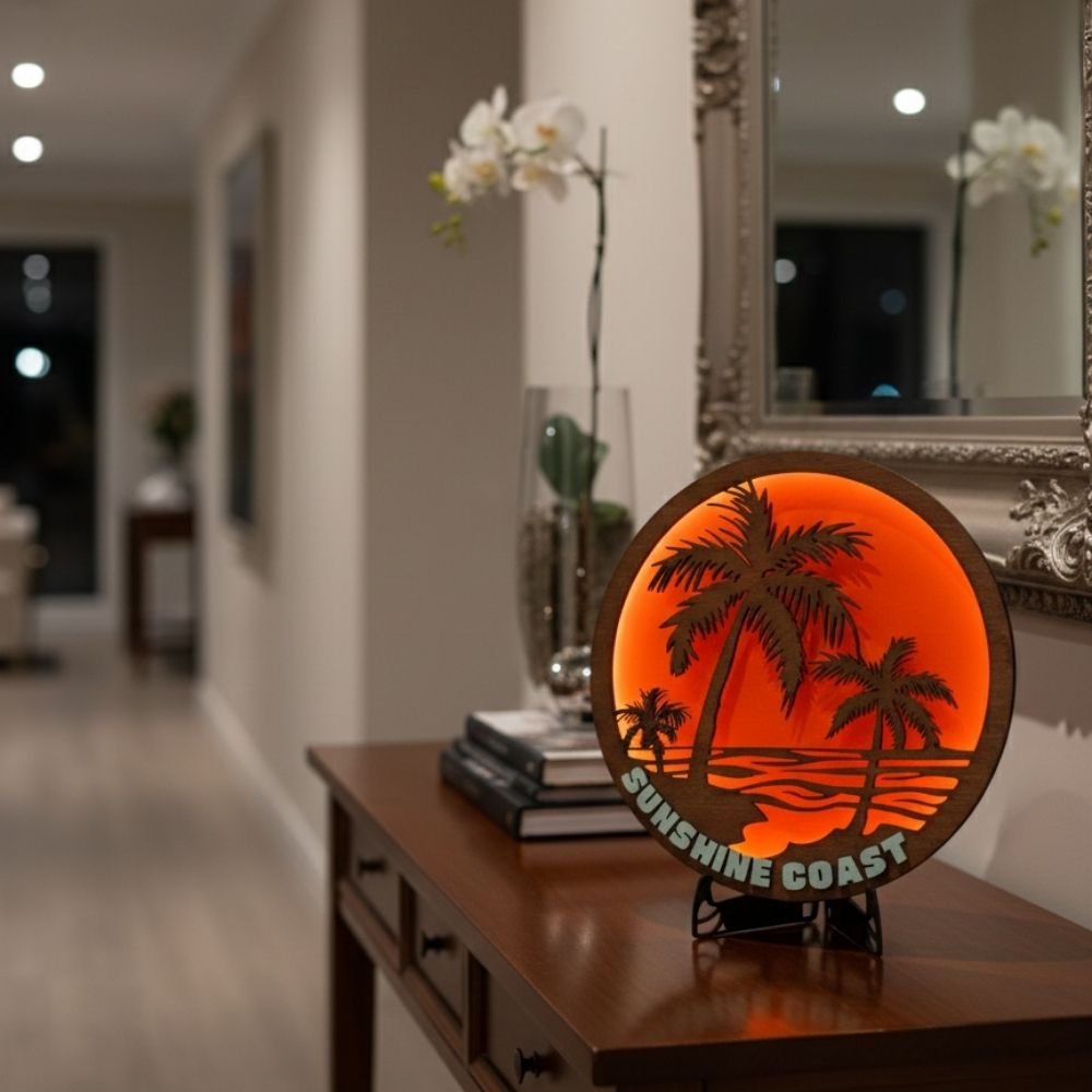 "Sunshine Coast" Sunset Lamp - Image 2