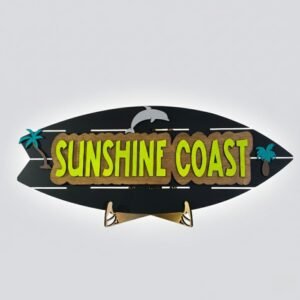 Sunshine Coast Surfboard Art Sign