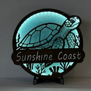 Sunshine Coast Sea Turtle LED Lamp