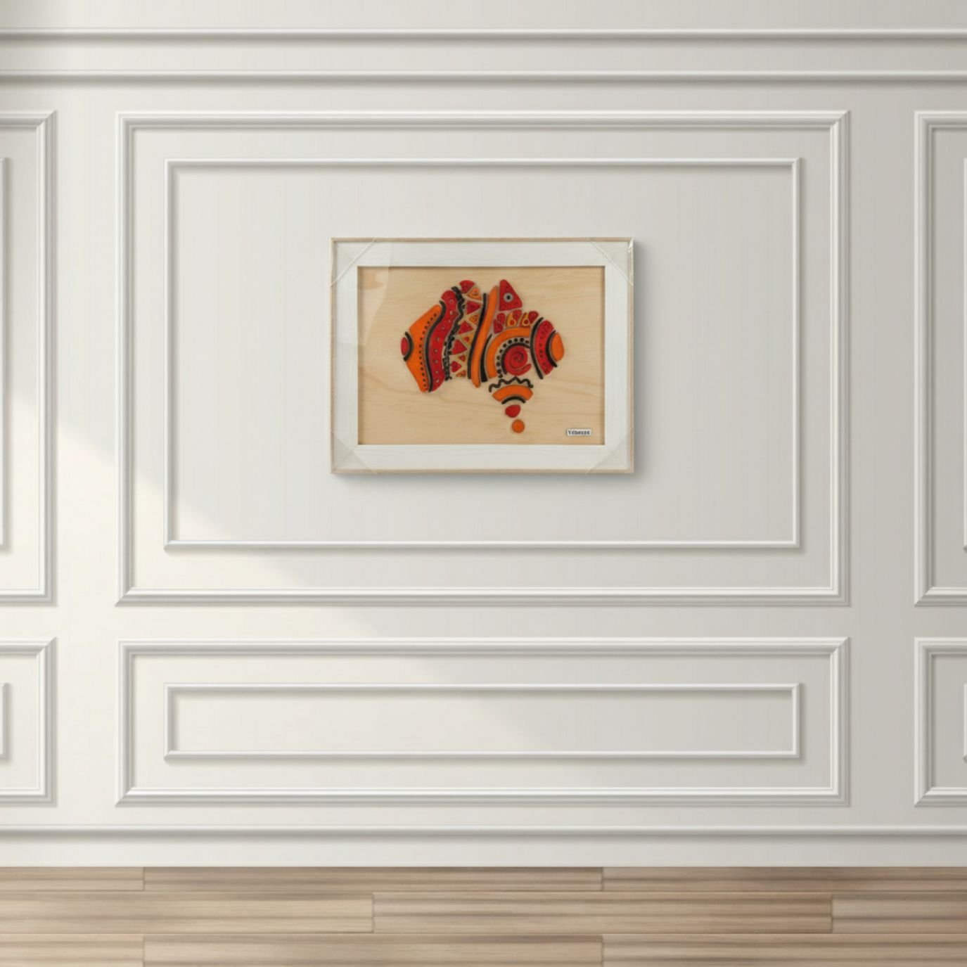 Aboriginal-Style Australia Map - Image 2