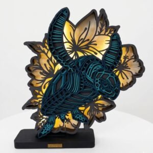 Breathtaking Turtle LED Lamp – Coastal Glow