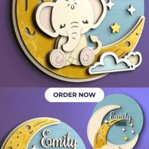 Elephant on the moon