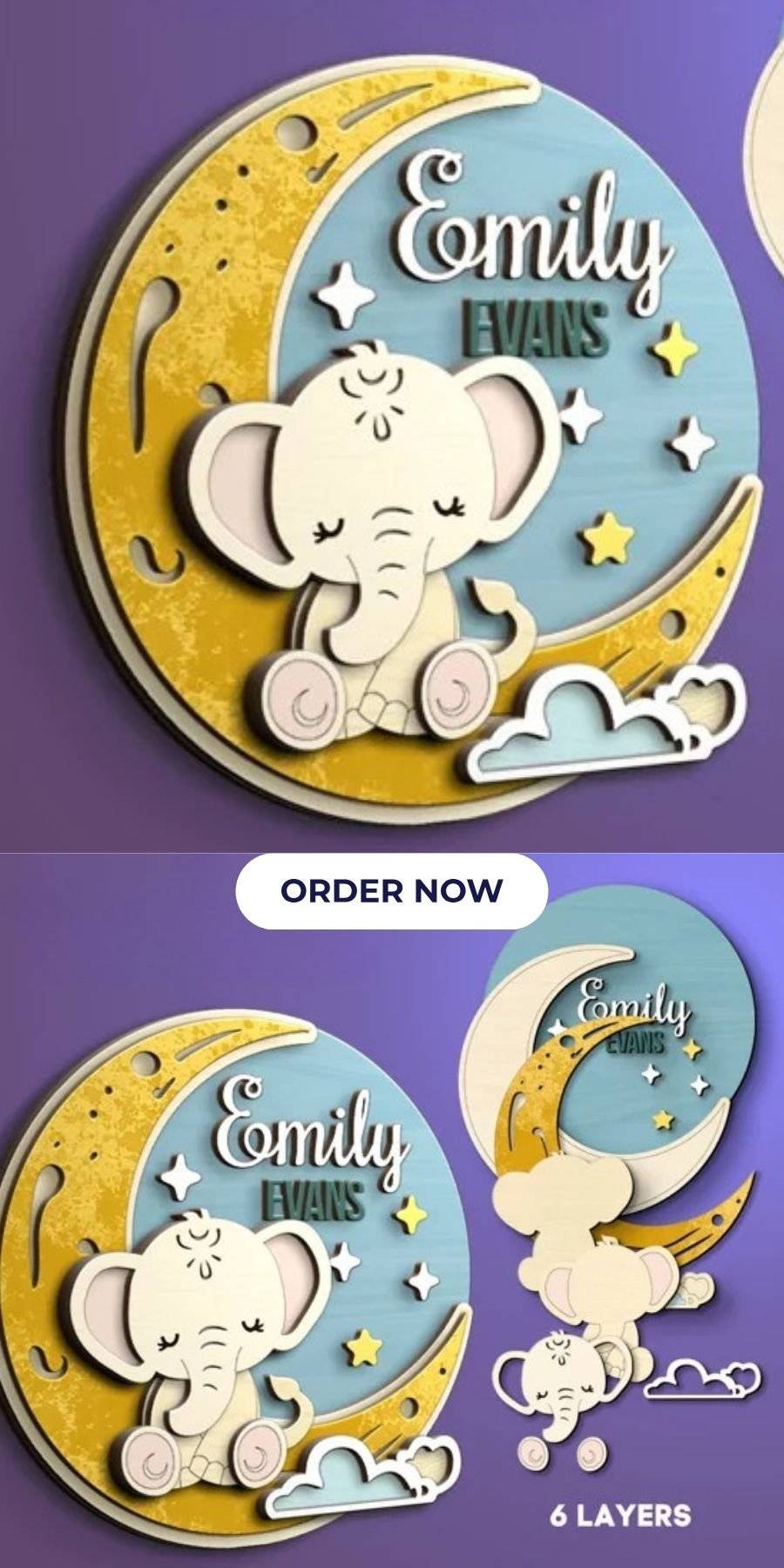 Elephant on the moon Elephant on the moon