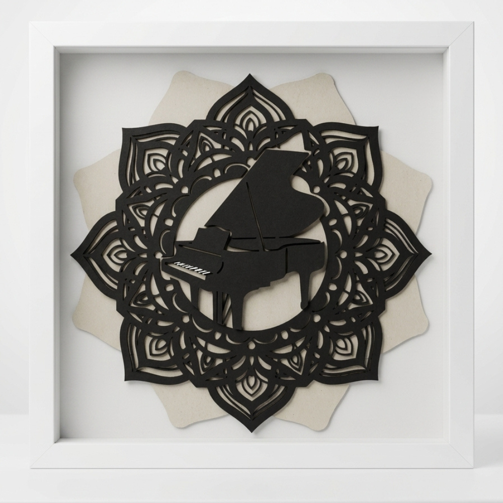 wall art music lover gran piano